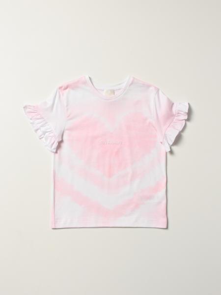 Givenchy cotton t-shirt with heart tie & dye print