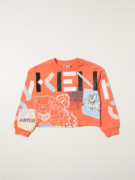 Kenzo Junior sweatshirt with Tiger Kenzo Paris logo