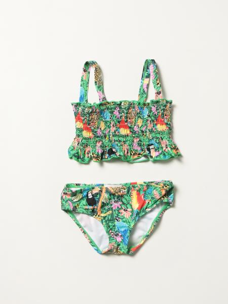 Kenzo Junior bikini swimsuit with tropical print