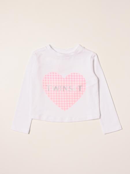 Twinset cotton T-shirt with heart