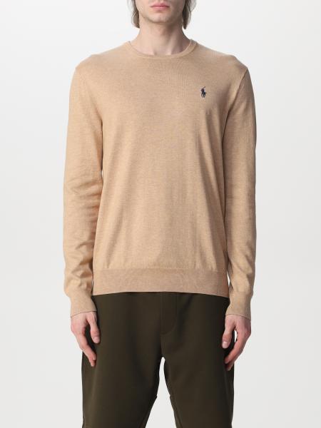 Polo Ralph Lauren men: Polo Ralph Lauren basic sweater with embroidered logo