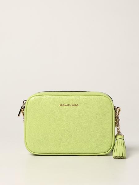 Michael Kors Outlet: Michael Jet-Set bag in grained leather