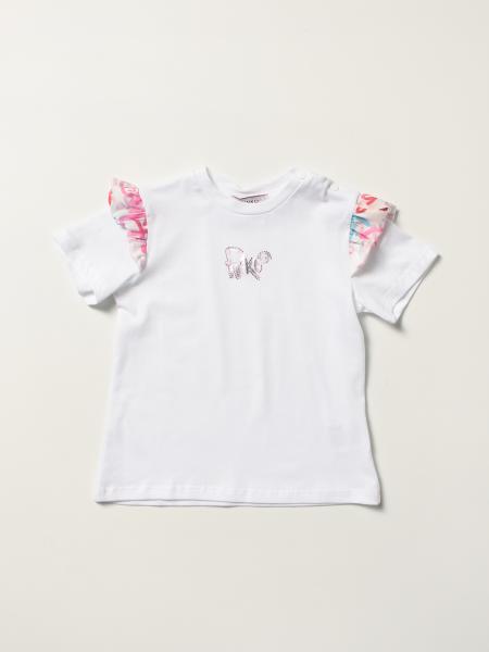 T-shirt Pinko con rouches a fantasia