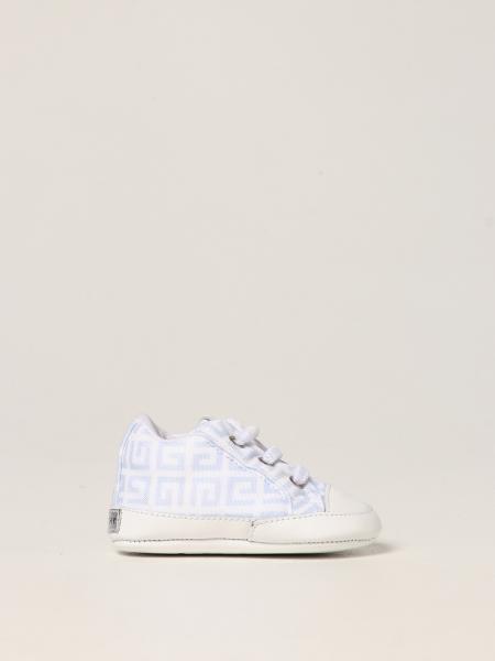 Givenchy kids: Givenchy baby shoes in monogram canvas