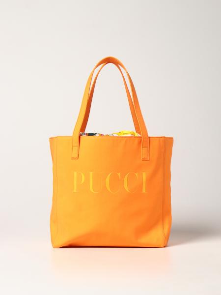 Emilio Pucci fabric bag with changing mat