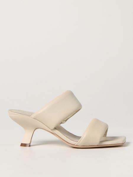 Mule with heel Betty Vic Matiè in leather