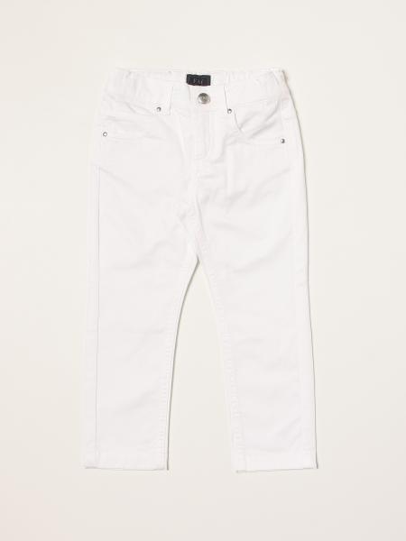 Fay kids: Fay 5-pocket cotton pants