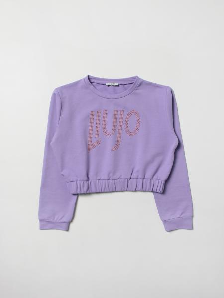 Liu Jo sweater with rhinestone logo