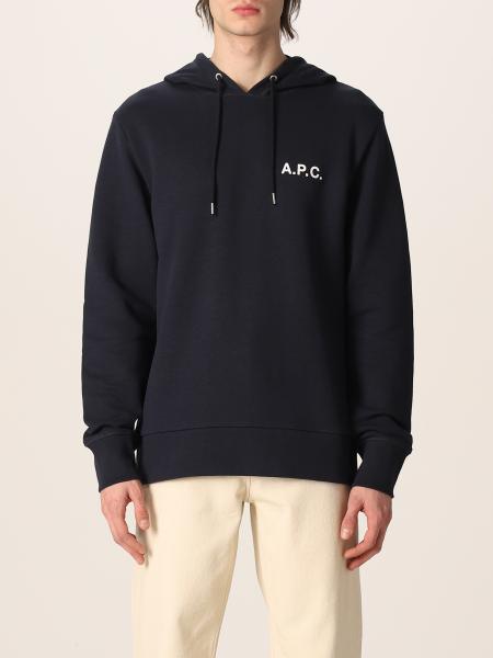 A.p.c. men: A.p.c. jumper in cotton with logo