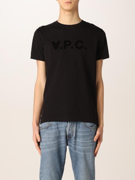 A.p.c. men: A.p.c. t-shirt in cotton with logo