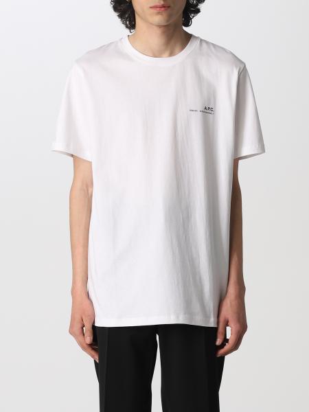 A.p.c.: A.p.c. T-shirt in cotton with logo