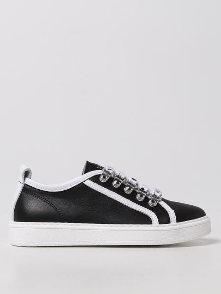 Twinset trainers in smooth leather