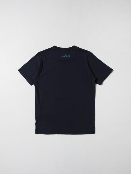 STONE ISLAND JUNIOR: T-shirt in cotton with print | T-Shirt Stone 