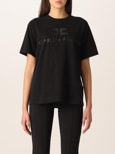 Elisabetta Franchi women: Elisabetta Franchi T-shirt with logo print