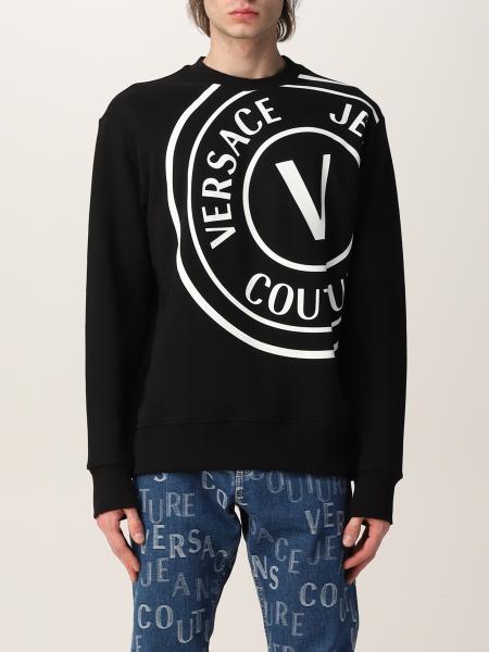 Versace Jeans Couture: Felpa Versace Jeans Couture con big logo