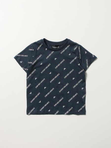 Emporio Armani T-shirt with all over logo