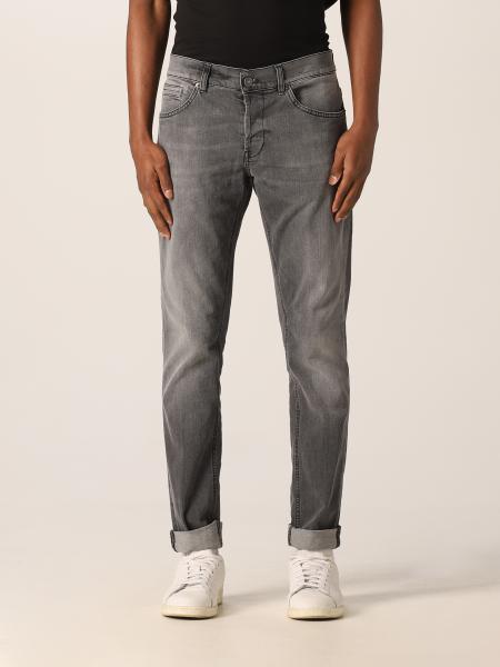 mens faded grey jeans