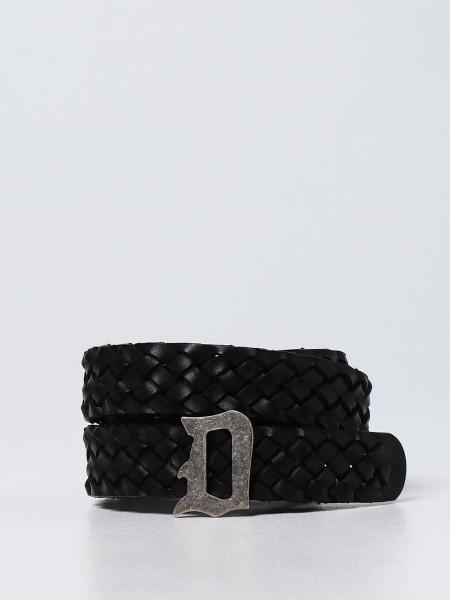 Dondup belt in woven leather