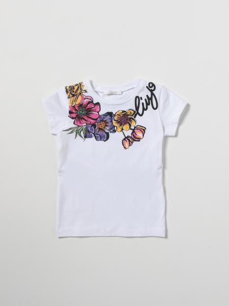 Liu Jo girls' clothing: Liu Jo T-shirt with floral print