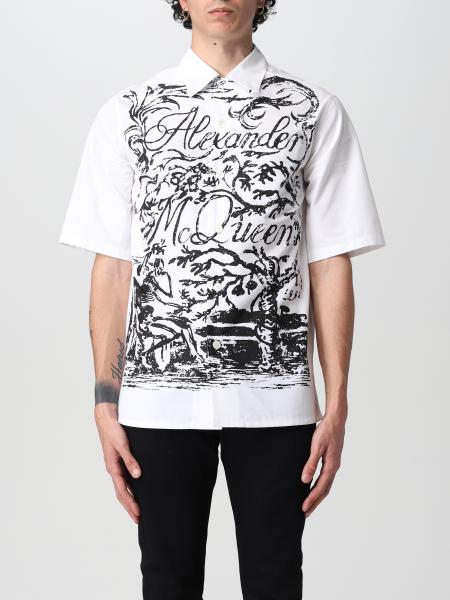 Alexander McQueen cotton shirt with print