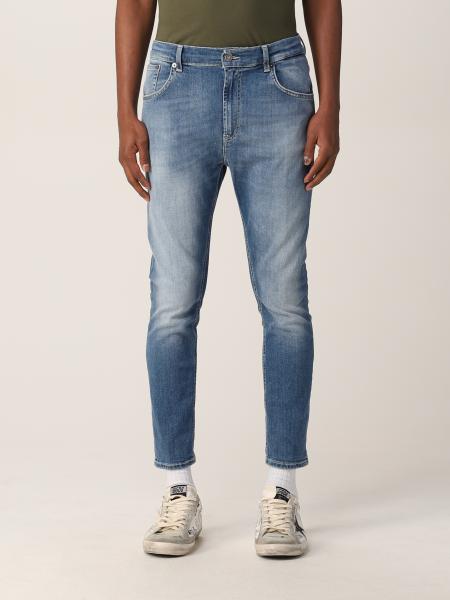 Dondup uomo: Jeans cropped Dondup in denim washed