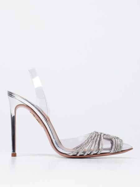 Aquazzura women: Gatsby slingback with Aquazzura heel in pvc