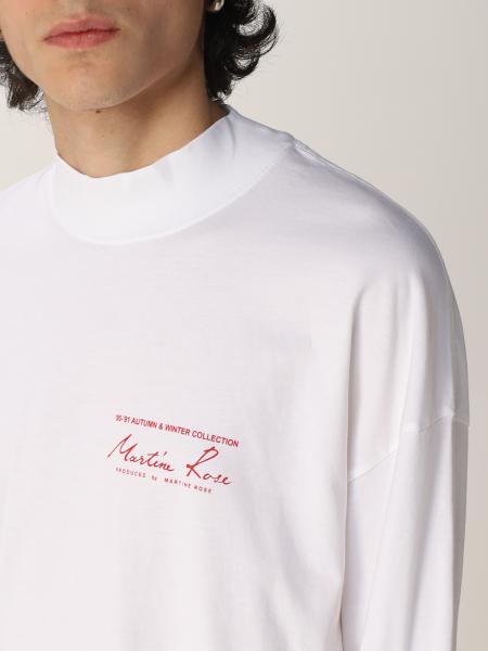 T-shirt à imprimé graphique Coton Martine Rose pour homme en coloris Jaune Homme Vêtements T-shirts T-shirts à manches courtes 