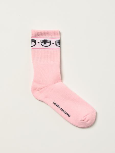 Chiara Ferragni socks with logo