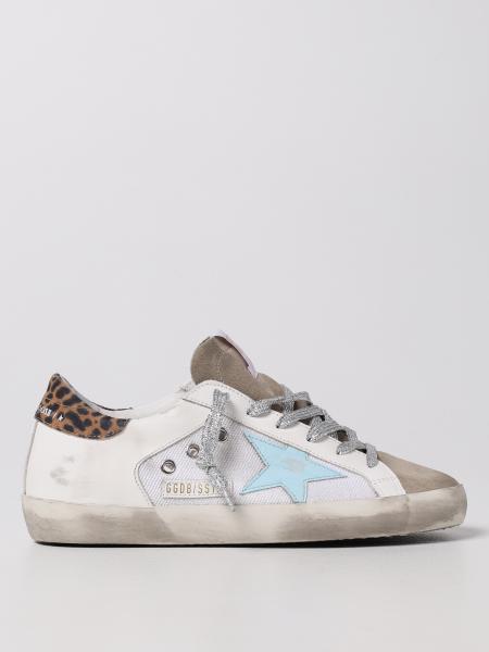 Super-Star Golden Goose trainers in leather and suede