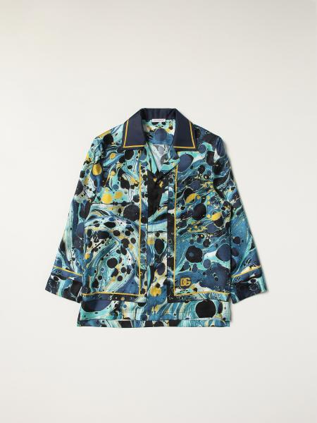 Camicia a pigiama Dolce & Gabbana con stampa astratta