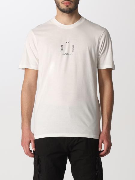 C.P. COMPANY: C.p. T-shirt Company in cotton with logo - White | C.p ...
