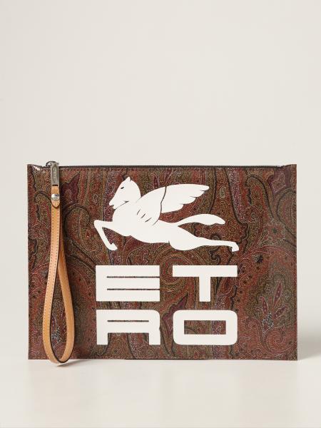 Etro paisley fabric pouch