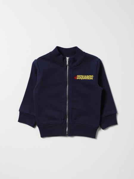 Dsquared2 Junior zip sweatshirt with logo