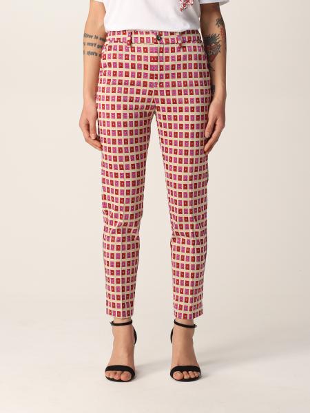 Liu Jo: Liu Jo cropped trousers with geometric print