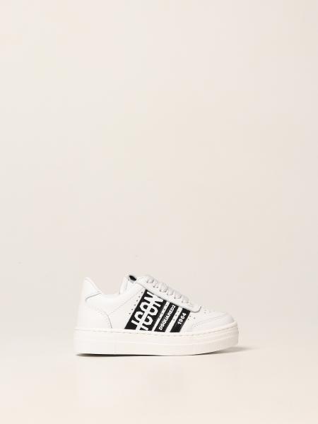 Dsquared2 Junior trainers in smooth leather