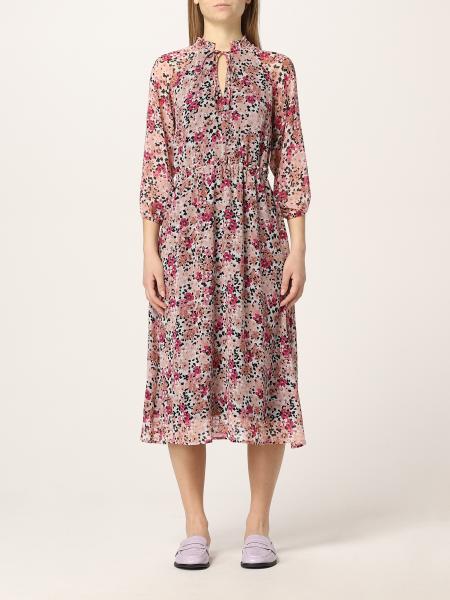 Liu Jo: Liu Jo midi dress with floral print