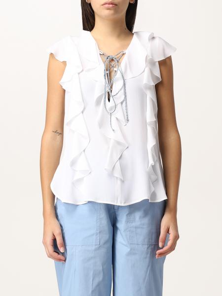 Dondup: Dondup blouse in silk blend