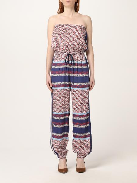 Pinko long jumpsuit with all over print