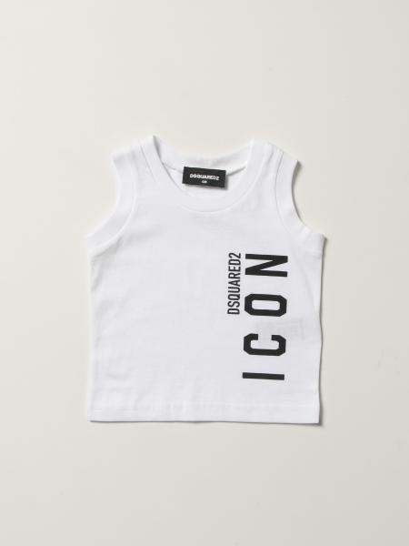 Dsquared2 Junior tank top with Icon logo