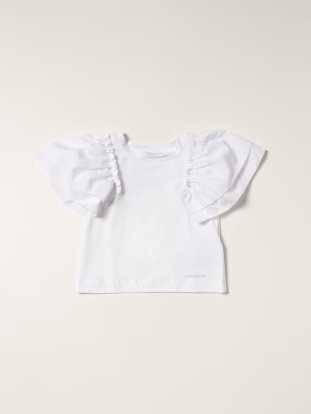 Monnalisa T-shirt with wide sleeves