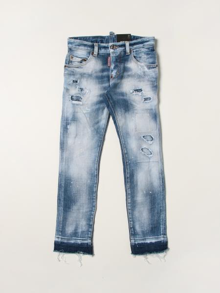 Dsquared2 Junior jeans in washed denim
