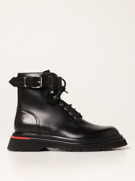 Dsquared2 Combat combat boots in leather