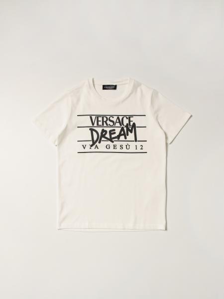 T-shirt Versace Young con logo