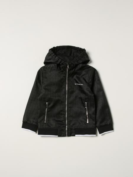 Givenchy allover logo jacket with zipper