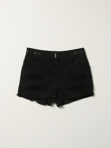 Givenchy denim shorts with rips