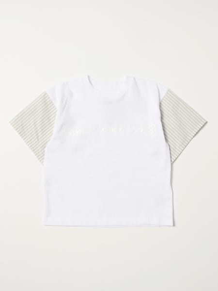 Mm6 Maison Margiela t-shirt with contrasting sleeves