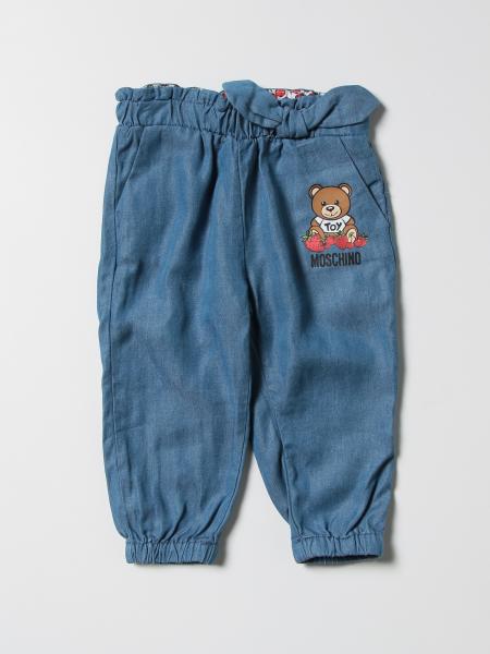 Moschino Baby jeans with teddy