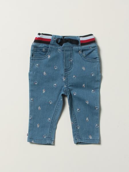 Tommy Hilfiger: Jeans Tommy Hilfiger con mini logo all over