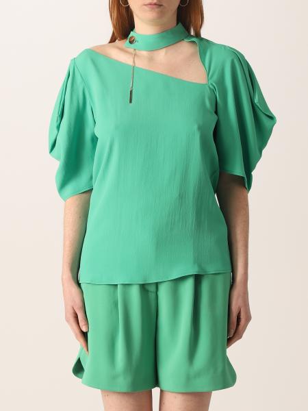 Simona Corsellini: Simona Corsellin blouse with maxi cut-out