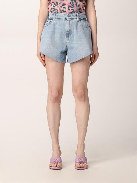 Pinko shorts in washed denim